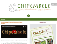 Tablet Screenshot of chipembele.org